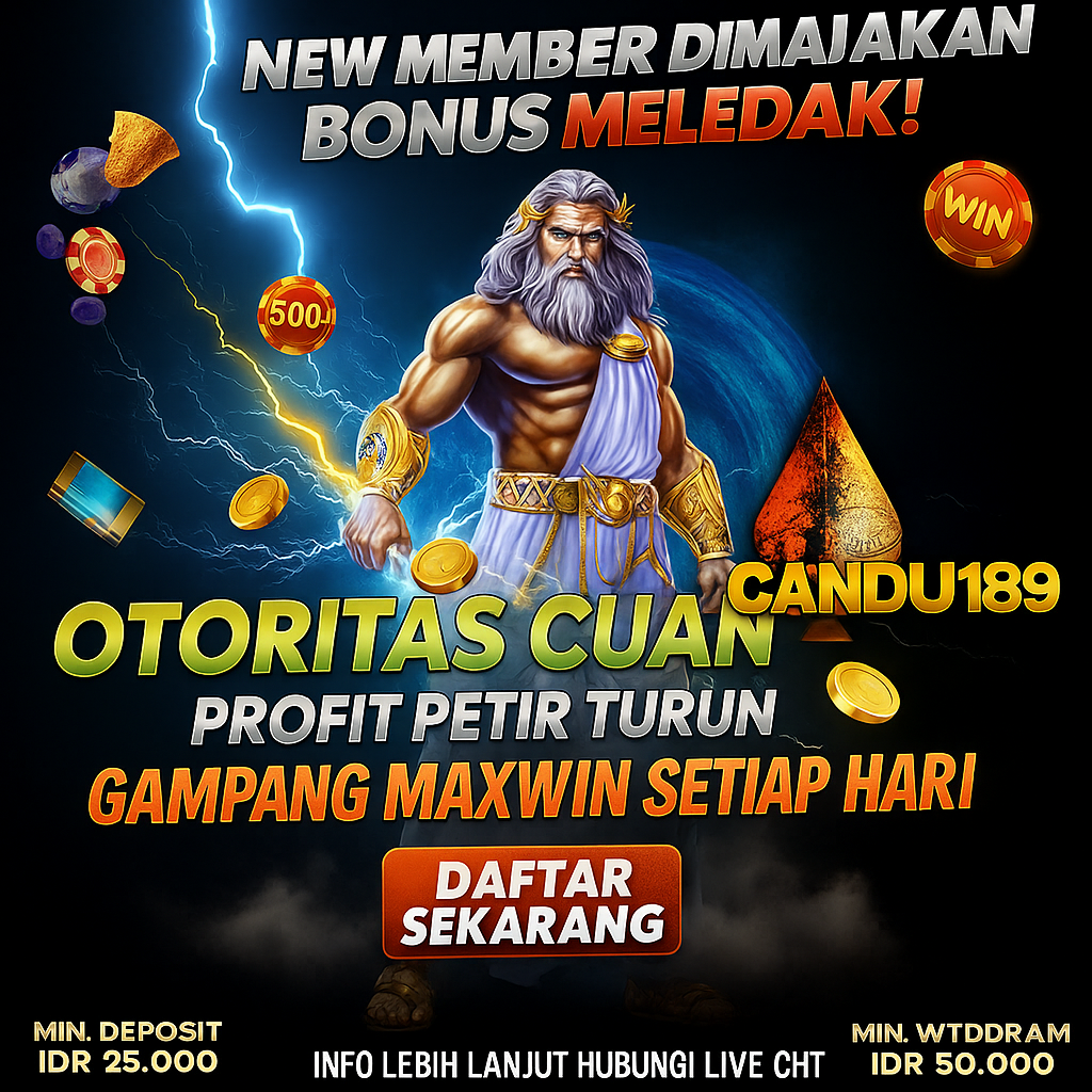 CANDU189 | Tempat Bermain Slot Resmi dengan Jackpot Harian